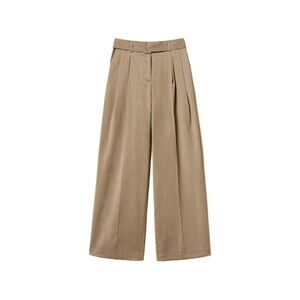 Twin Set Women Palazzo Trousers In Satin